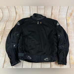 Joe Rocket Phoenix 4.0 Motorcycle Black Jacket With Liner Size XL